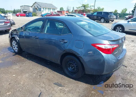 2015 Toyota Corolla S from USA, damaged, VIN 2T1BURHE1FC415361